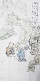 刘玉海儿童人物画作品
刘玉海，1962年11月生于杭州。师承中国美院著名版画家赵延年、韩黎坤、人物画家刘国辉等。现为中国国画创作研究院研究员、浙江省美术家协会会员、浙江省版画家协会会员、浙江省国际美术交流协会理事、浙江现代画院画师、杭州钱塘书画研究社社员。