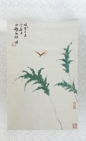 国画作品 花鸟丨白阳，学院派画家。浙江画院研究员，艺古山房文人紫砂艺术总监，中国美术学院书画陶刻高研班工作室负责人。2005年毕业于中国美术学院，现从事书画紫砂艺术创作研究，近年来先后与张铁林、李忠良、许雄志、赵跃鹏、茹峰老师等书画名家跨界合作，获得业界好评。近年来，书画紫砂作品先后被《世界日报》、《艺术财富》、《精英汇》、《美术报》等刊物做专题介绍。