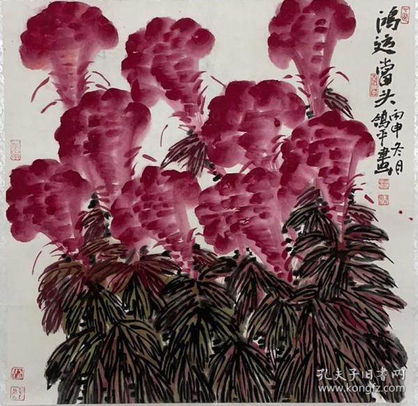 邢鸽平花鸟作品
邢鸽平，1955年生，河北海兴县人。1990年毕业于浙江美院绘画班，现为浙江画院国家一级美术师，研究馆员，浙江省美协会员，浙江中国画家协会理事，浙江女花鸟画家协会副主席兼秘书长，西泠书画院特聘画师。