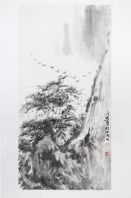 林爱国山水作品
林爱国，字御之，1979年生于安徽。2002年毕业于安徽师范大学美术学院中国画系 ，获文学学士学位。2012毕业于中国美术学院中国画系，获文学硕士学位，导师张捷教授。现为浙江画院专职画师，中国美术家协会会员。