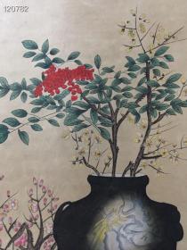 中堂画～花瓶画