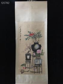 中堂画～花瓶画