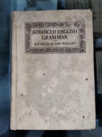 【英文版】32开高级英文语法《Advanced English Grammar 》1913年