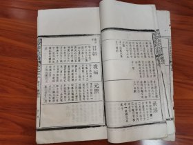 清代《昭潭徐氏宗谱》版面阔大，（另赠手抄家谱一张）