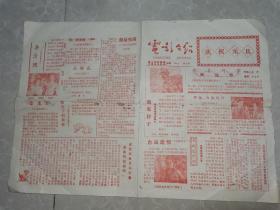 《电影介绍》宣传单1984年安庆地区（潜山，太湖）电影院