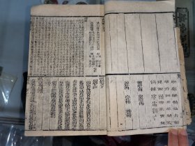 《易经体注大全》清康熙 木刻 五凤楼梓，漱芳轩原版 范紫登先生定 （四卷全）