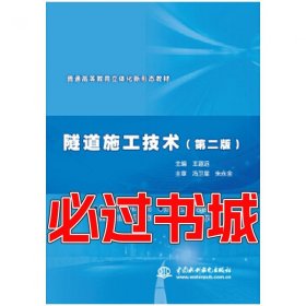隧道施工技术 第二版王道远中国水利水电出版社9787517086499