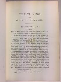1882年1版1印《易经》/ 理雅各, 英译 / James Legge / The Yi King / 东方圣书 / 东方圣典 / 牛津大学赠书 / The Sacred Books of the East