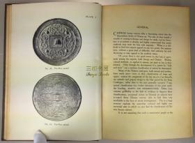 1935年1版1印 《中国铜镜: 1000面铜镜的收藏及研究》/ 36面图版,109幅插图 /Milan Rupert, O. J. Todd / Chinese Bronze Mirrors