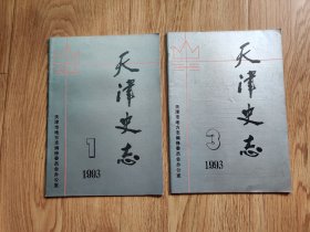 天津史志 1993年第1.3期（二本）（C2）