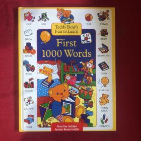 Teddy Bears Fun to Learn First 1000 Words