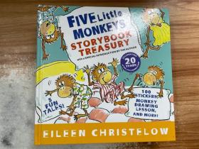 Five Little Monkeys Storybook Treasury  五只小猴子 英文原版