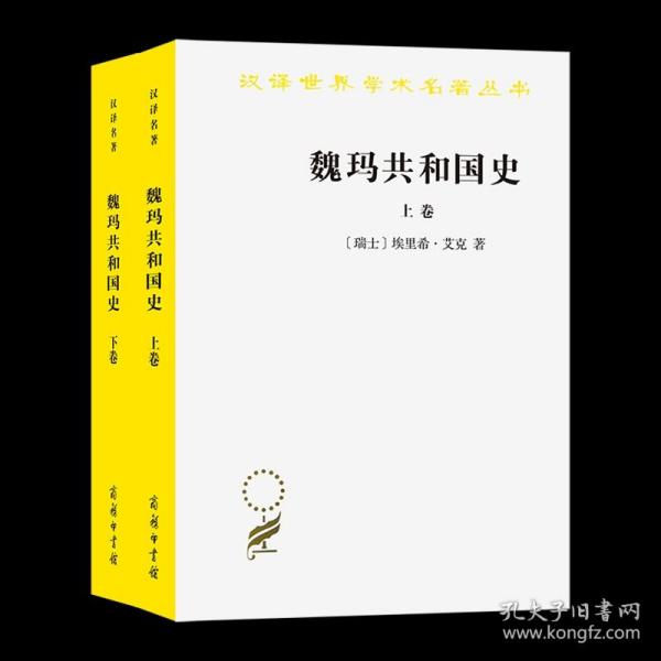 魏玛共和国史（上卷）（汉译名著19）