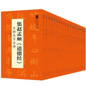 翰墨诗词大汇全20册 中国历代名碑名帖丛书 毛笔书法字帖集字系列集古诗词陆有珠著毛笔字帖临摹书籍碑帖米字格临摹练字 安徽美术