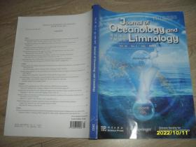 海洋湖沼学报（英文）Vol.40 No.4 PP.1289-1692  July2022 Journal of Oceanology and Limnology