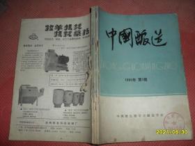 中国酿造1993年1-6期，合订在一起，共六本