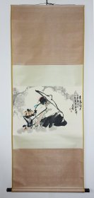 江燕玲（浙江杭州著名书画家）1987年作品《人物》