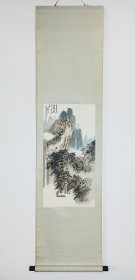 张友岚（四川成都著名书画家）1987年作品《唐人诗意图》