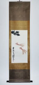 李亚如（江苏扬州著名书画家）1979年作品《静观》