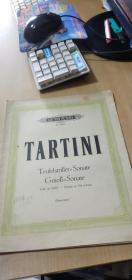 TARTINI（外文乐曲.封面有杭州作曲家尹树举签名）