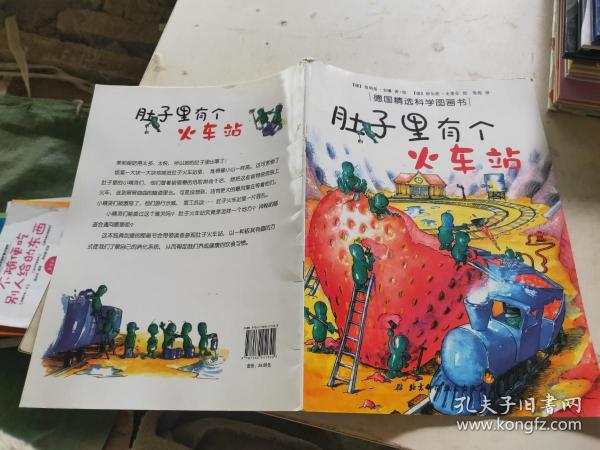 肚子里有个火车站：德国精选科学图画书