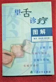 《望舌识病图谱(彩)》顾亦棣2004人民卫生32开160页：以上海中医药大学费兆馥教授等作者长期临床实践积累的典型舌象资料为素材，并精选常见病证的代表舌象照片编集而成。每种舌象包括与图片对应的舌象具体特征及病理意义、辨证治疗、生活指导等几方面的文字内容。修订又增了疾病过程中的舌象变化及舌诊与其症状综合分析图片及文字说明。所选舌象彩色图谱色泽形象逼真，对广大初学者及临床人员有较高参考价值。原版。