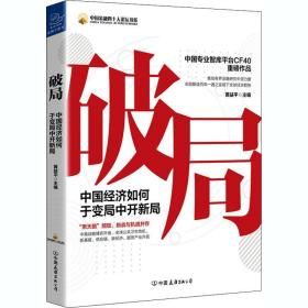 破局：中国经济如何于变局中开新局