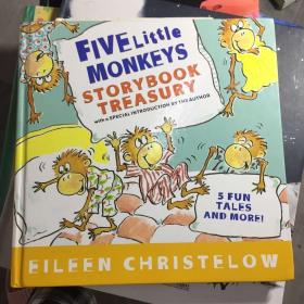 Five Little Monkeys Storybook Treasury  五只小猴子 英文原版