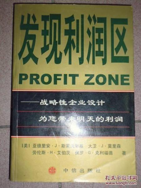 发现利润区：战略性企业设计为您带来明天的利润