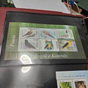 科索沃鸟类邮票