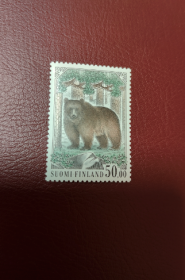 芬兰熊邮票