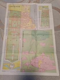 老地图：曲阜游览图1982