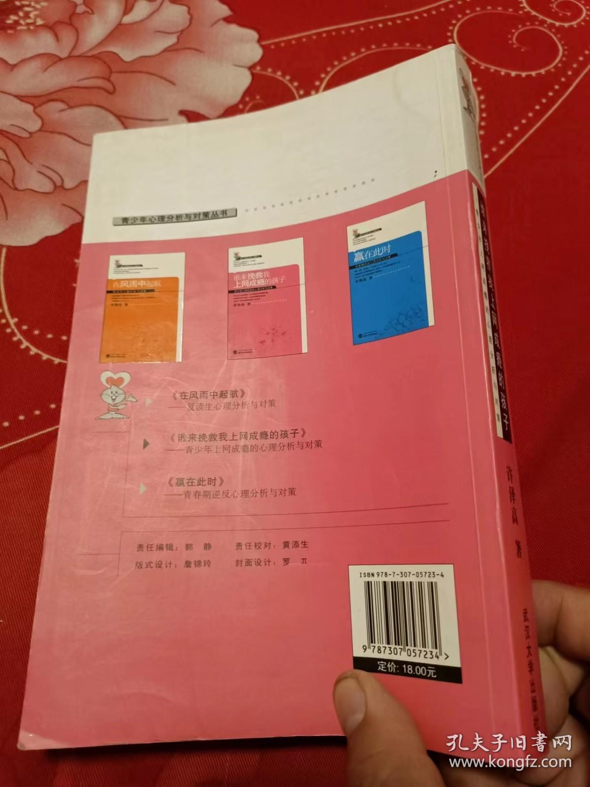 谁来挽救我上网成瘾的孩子：青少年上网成瘾的心理分析与对策.