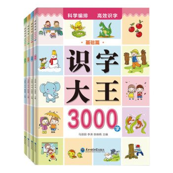 识字大王3000字(全4册)