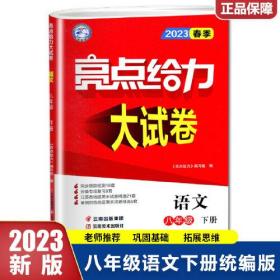 亮点给力大试卷 语文 8年级 下册 RJ 2024、