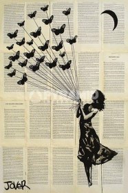 【*艺术海报】蝴蝶 Loui Jover (Butterflying)