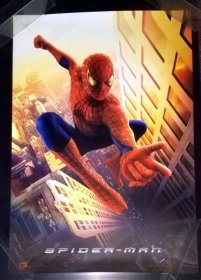 绝版【美版双面原版电影海报】蜘蛛人 Spider-Man (2002年)