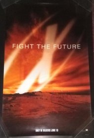 绝版【美国双面原版电影海报】X档案：征服未来 The X-Files: Fight the Future (1998年)