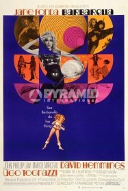 【电影海报】太空英雄 芭芭丽娜 Barbarella(1968年珍.芳达主演/*)