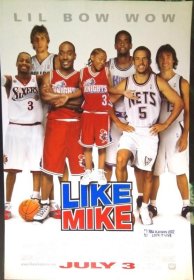 绝版【美国原版电影海报】小鬼魔鞋 Like Mike (2002年美国原版海报)