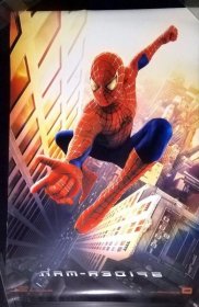 绝版【美版双面原版电影海报】蜘蛛人 Spider-Man (2002年)