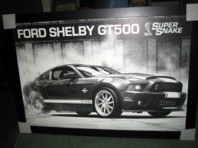 【*汽车海报】福特野马眼镜蛇终极版 Ford Shelby GT500 Supersnake