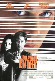 绝版【美国原版电影海报】第三入侵者 Unlawful Entry 寇特·罗素 (1992年)