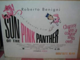 【英国原版海报】粉红豹 Son of the Pink Panther ~横式限量版收藏海报