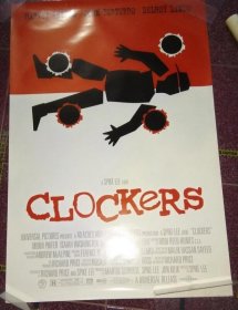 绝版【美国原版海报】黑街追缉令 Clockers (1995年) 限量原版收藏海报