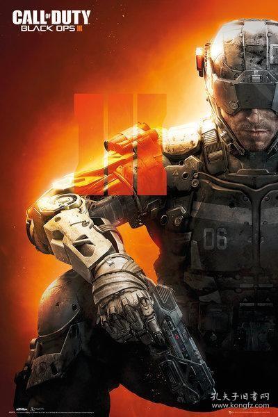 【英國進口線上遊戲海報】決勝時刻 黑色行動3 Call of Duty Black Ops 3 III #FP3979