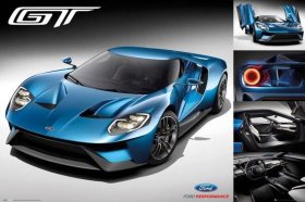 【*汽车海报】福特 FORD GT 2016