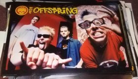 绝版【英国进口西洋乐团海报】后裔乐团 The Offspring (早期海报)