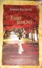 绝版【美国原版电影海报】恋恋三季 Three Seasons (1999年海报)