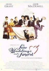 你是我今生的新娘 Four Weddings and a Funeral (1994)-美国限量原版收藏海报